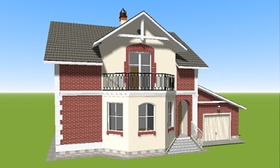 модель дома 18