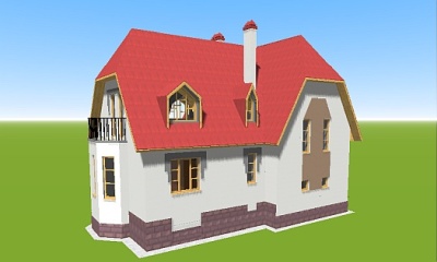 модель дома 20
