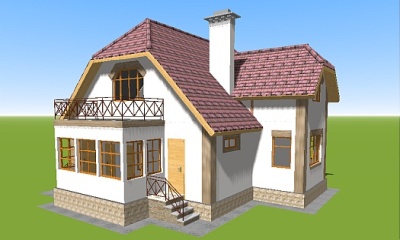 модель дома 21