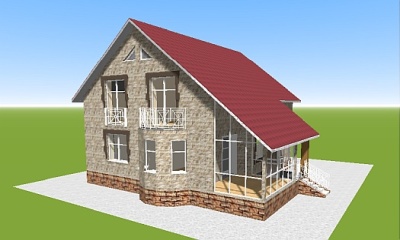 модель дома 23