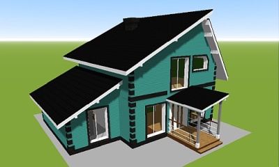 модель дома 34