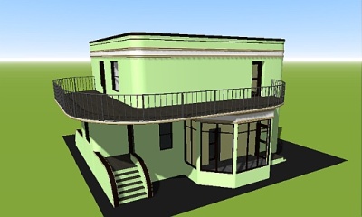 модель дома 35