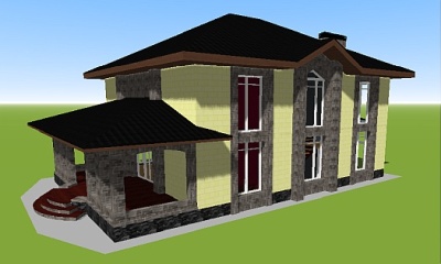 модель дома 40