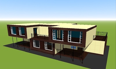 модель дома 51