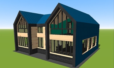 модель дома 54