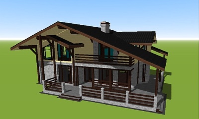 модель дома 56