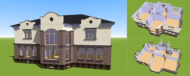 Планировка дома N14