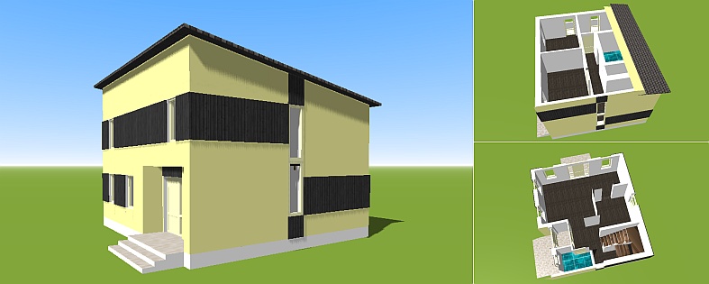 Планировка дома N25