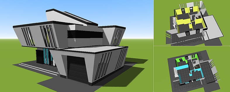 Планировка дома N28