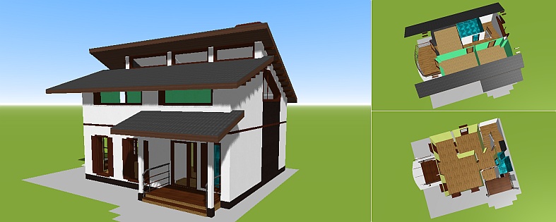 Планировка дома N29