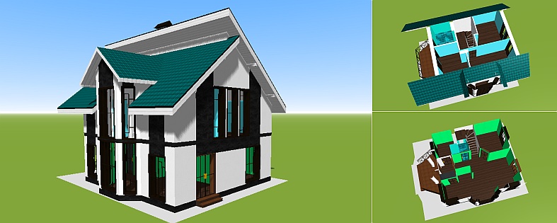 Планировка дома N30