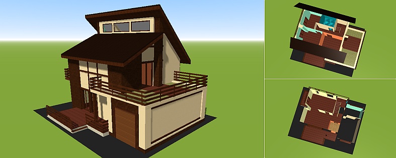 Планировка дома N33