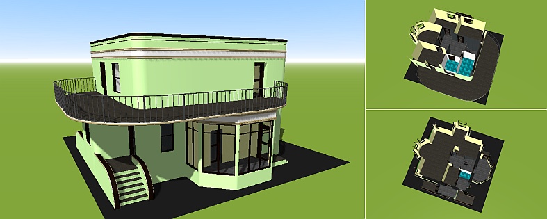 Планировка дома N35