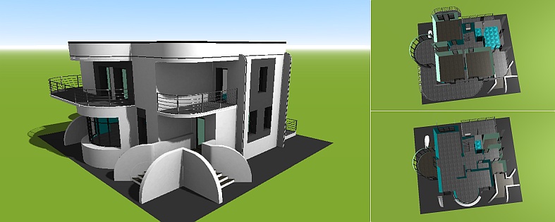 Планировка дома N36