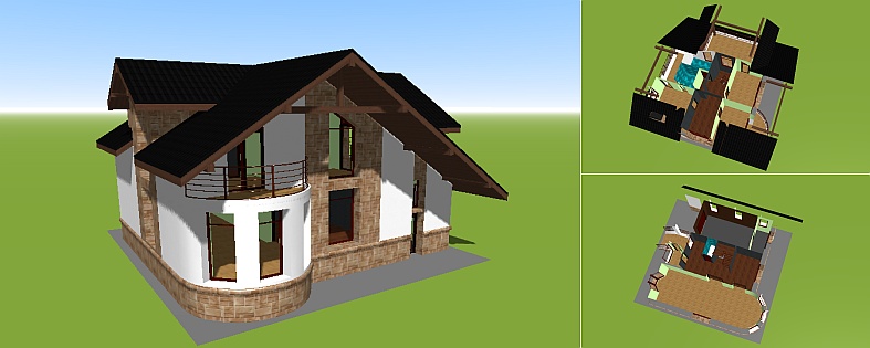 Планировка дома N38