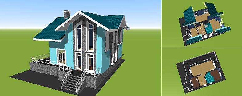 Планировка дома N39