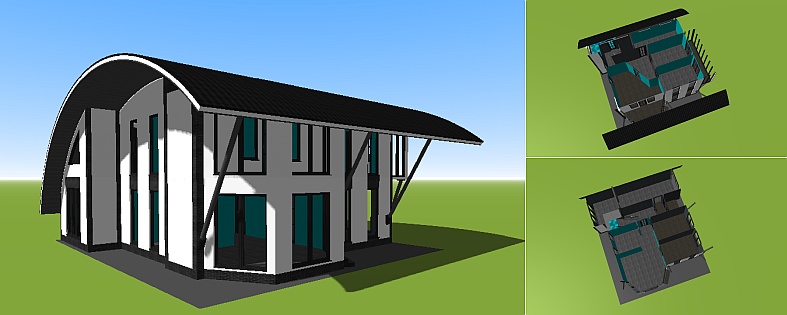 Планировка дома N43