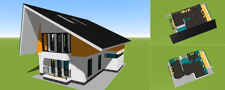 Планировка дома N45