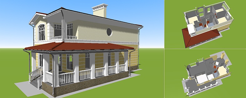 Планировка дома N5