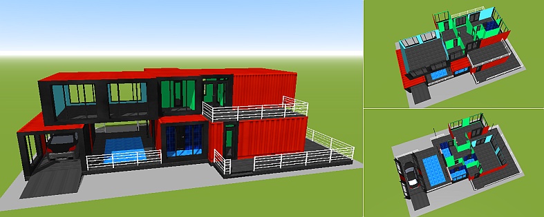 Планировка дома N52