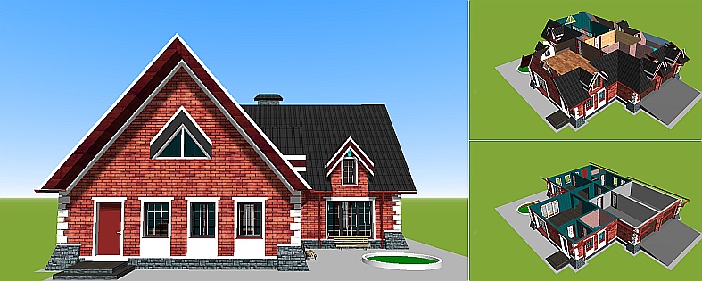 Планировка дома N76