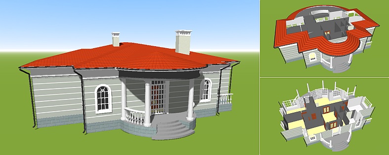 Планировка дома N9