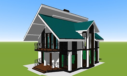 проект дома N30 кирпич