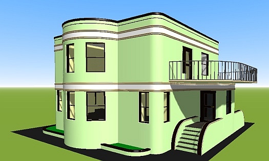 проект дома N35 газобетонные блоки