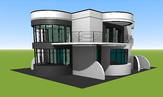 проект дома N36 газобетонные блоки