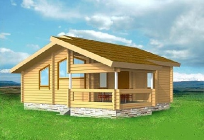 Доступное жилье из дерева.