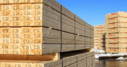 Строительная древесина.