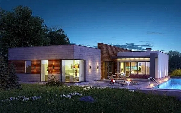 Конструктор 1-этажного модульного дома.