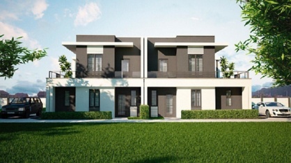 Дуплекс за городом.