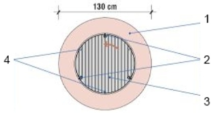Вид сверху схема.