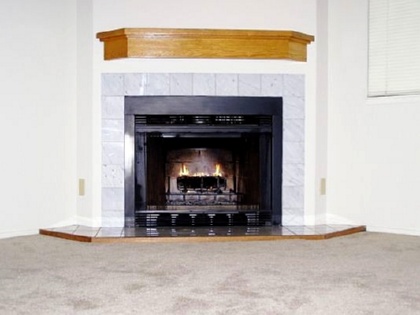 Стильный камин.