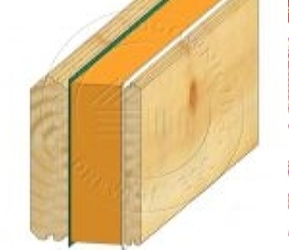 сечение бруса 44 мм.