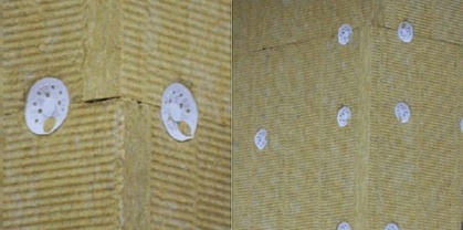 На углах листы.