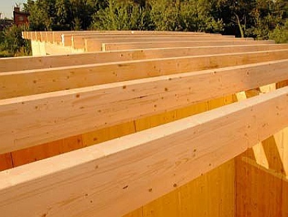 Деревянные конструкции стен.