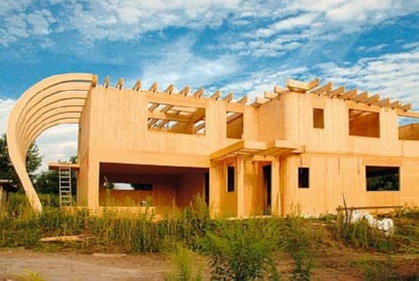 Деревянный энергоэффективный дом.