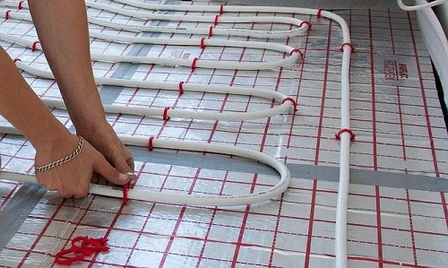 Утепление пола.