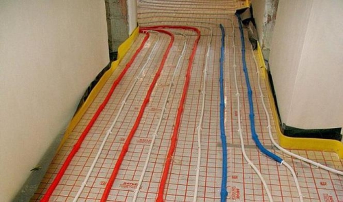 Теплый пол.