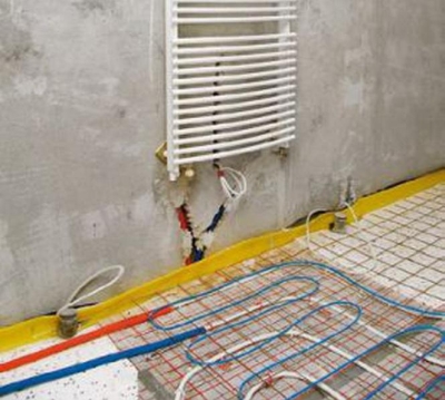 Двухконтурное отопление полов.