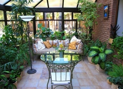 Мебель для зимнего сада.